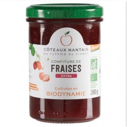 CONFITURE FRAISE COTEAUX NANTAIS 260 G