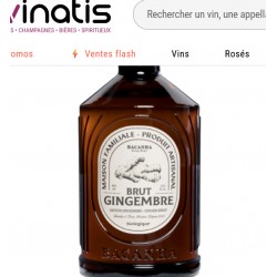 SIROP BACANHA BRUT DE GINGEMBRE 40CL