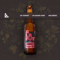 BIERE Ambrée  de Mouans Sartoux ALAFUT BIO 33cl