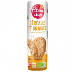 Sablés - céréales et graines 250g Pleniday