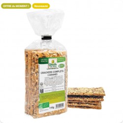 crackers sarrasin - pavot 125 gr
