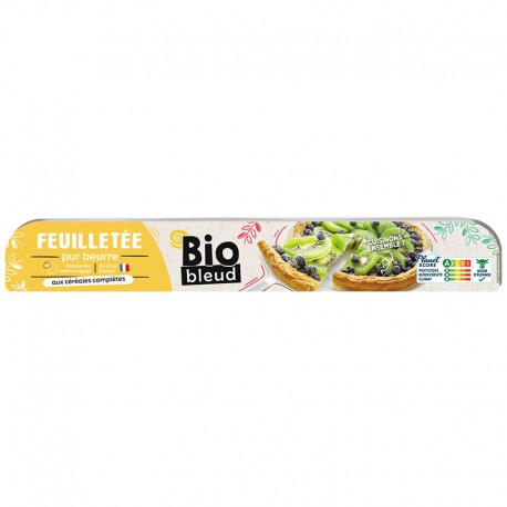 PATE FEUILLETEE AU BEURRE MULTICEREALES (250G) BIO BLEUD