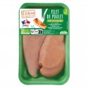 FILET DE POULET JAUNE X2 SOUS ATM. (+/- 300G) ELIBIO